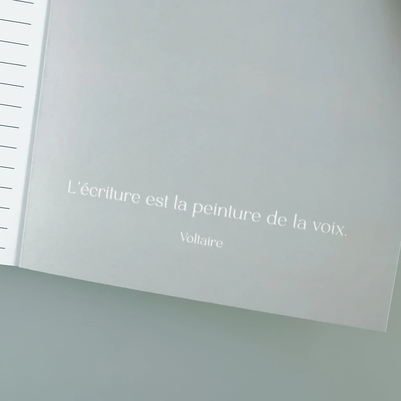 Notebook - Lys danse