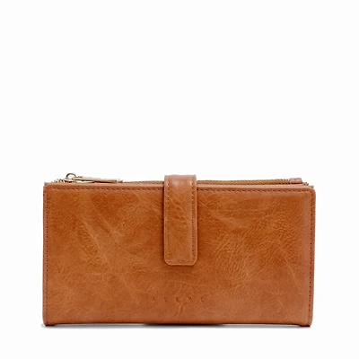 Clip wallet - Alexe camel