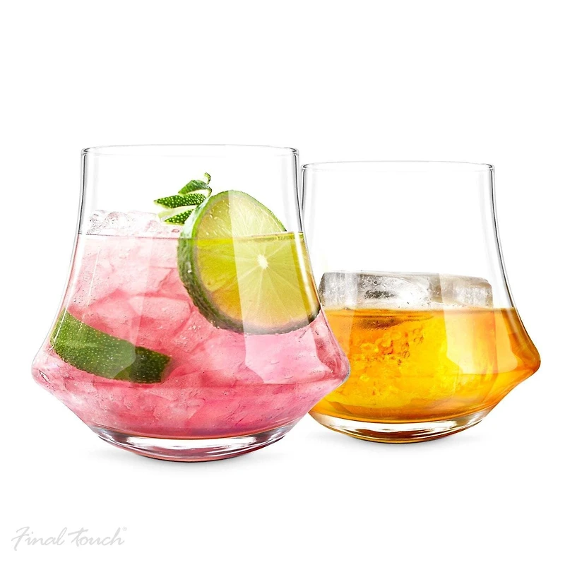 Rotating glass set (2) - Revolve