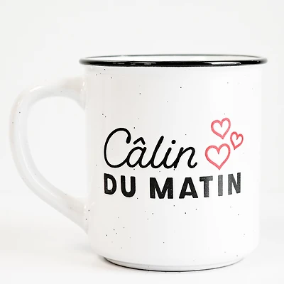 Vintage mug - Câlin du matin