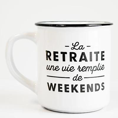 Tasse vintage - Retraite