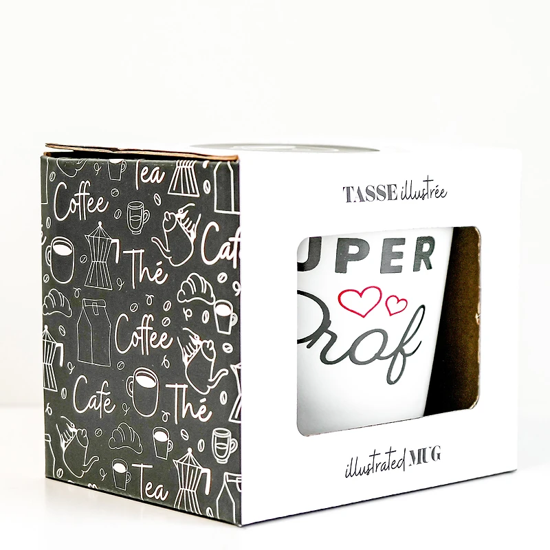 White cup - Super teacher