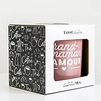 Pink cup - Grandma of love