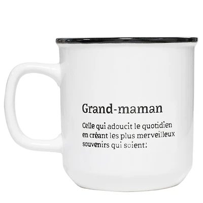 Mug with colored interior - Grand-maman