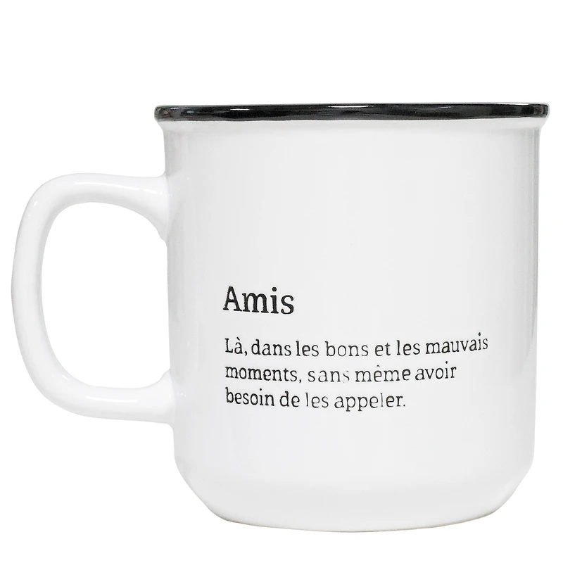 Tasse intérieur coloré - Amis