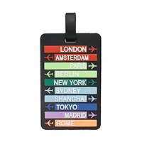 Étiquette de voyage - Destinations