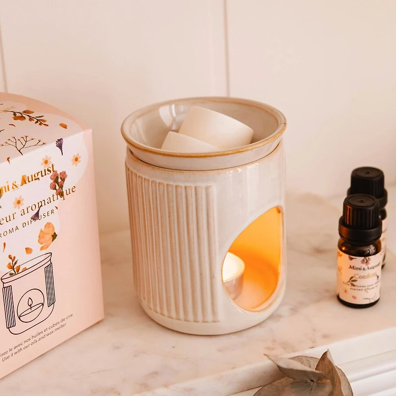Diffuseur aromatique blanc - Lueur