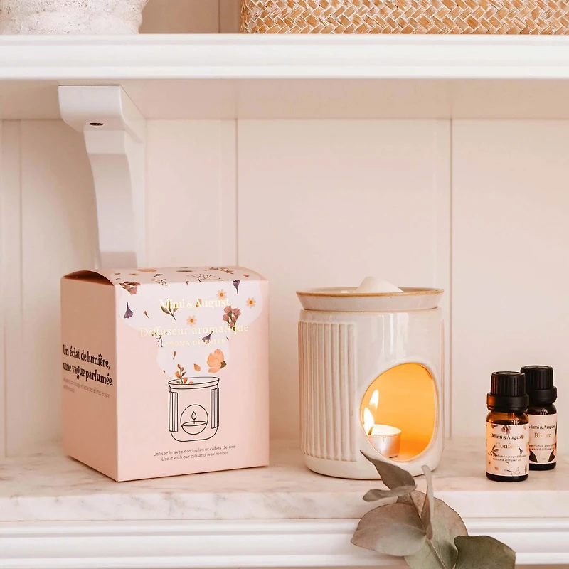 Diffuseur aromatique blanc - Lueur