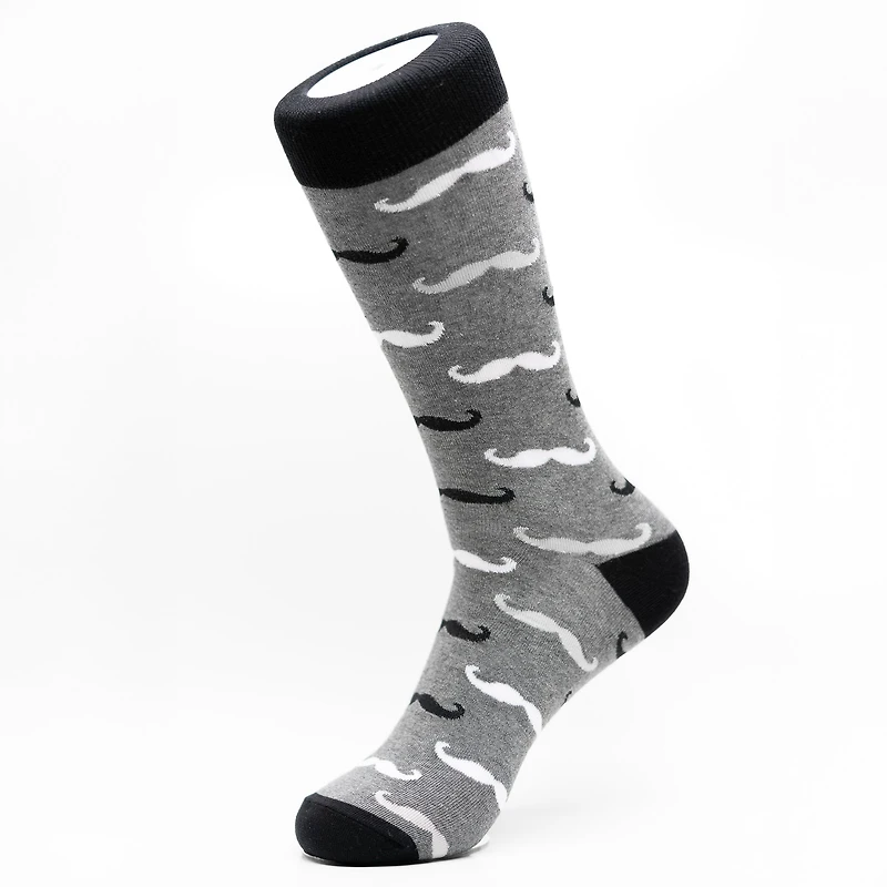 Bas pour hommes - Moustache