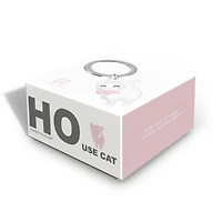 Porte-clé - Chat blanc