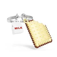 Porte-clé - Biscuit & lait