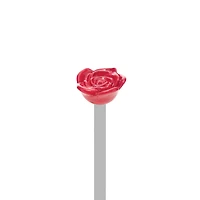 3D Bookmark - Red Rose