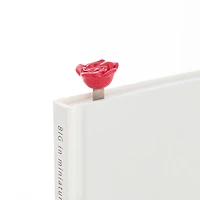 3D Bookmark - Red Rose
