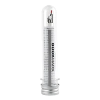 3D Bookmark - Bottle & glass
