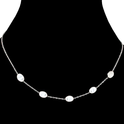 Collier perlé - Argent