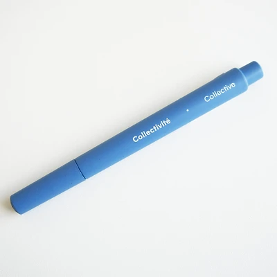 Stylo au gel bleu - Collectivité