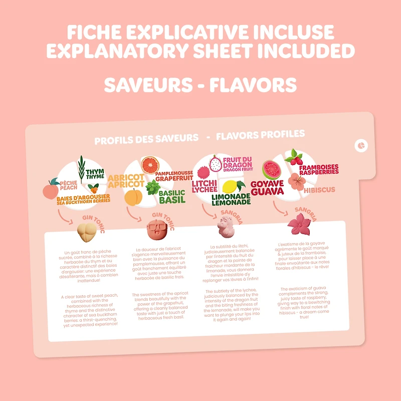 Coffret découverte - Bombes à cocktails