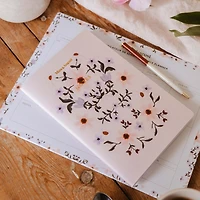 Notebook soft flowers - Rosie