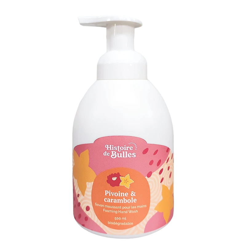 Foaming hand soap - Peony and carambola