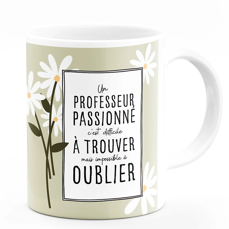 Tasse - Professeur passionné