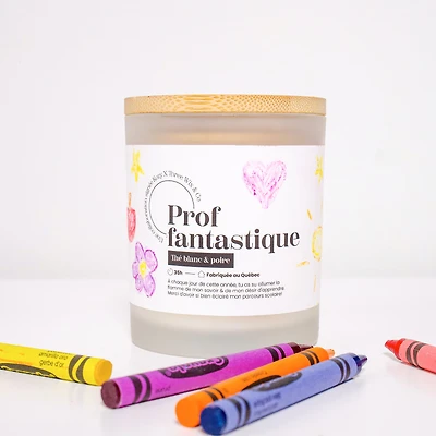 Chandelle 2 mèches - Prof fantastique