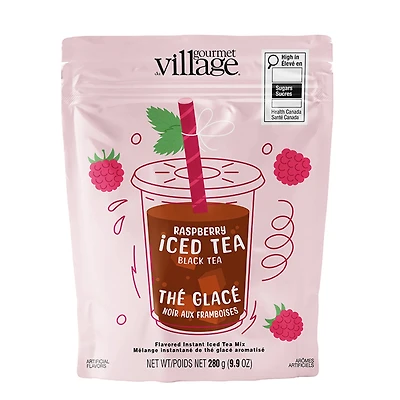 Black raspberry iced tea