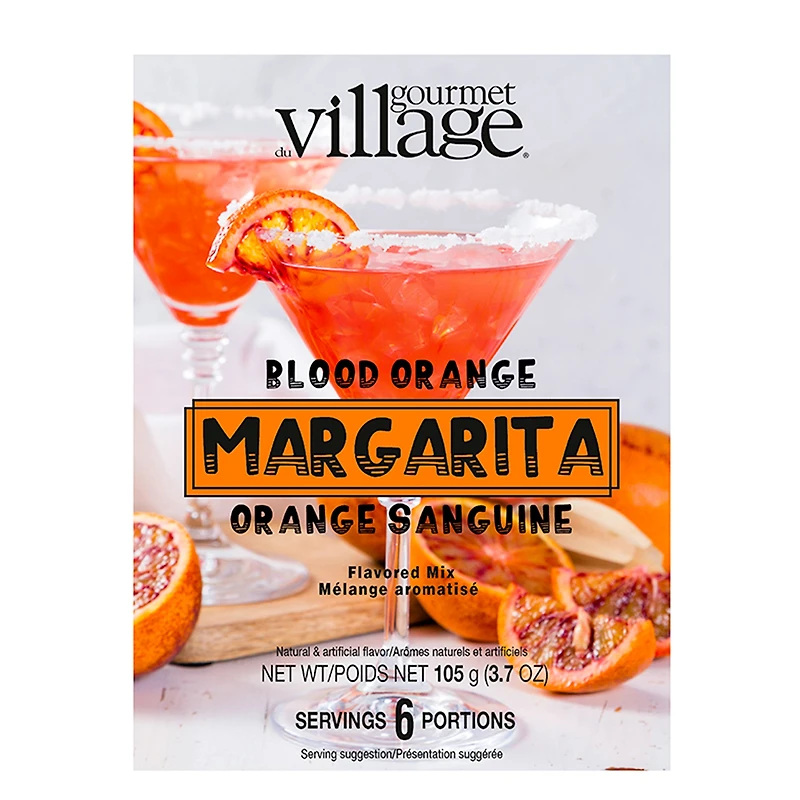 Mélange cocktail - Margarita orange sanguine
