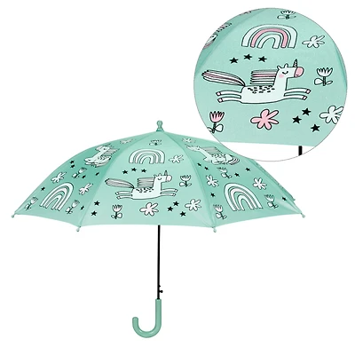 Color changing umbrella for children