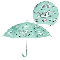 Parapluie pour enfant changeant de couleurs - Licornes