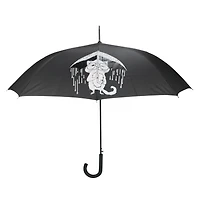 Parapluie changeant de couleurs - Chat grognon
