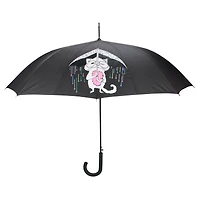 Parapluie changeant de couleurs - Chat grognon