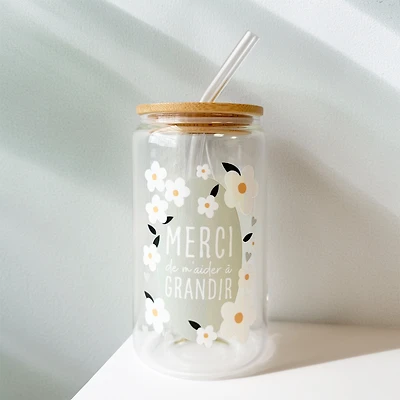 Straw cup - Thank you for helping me grow