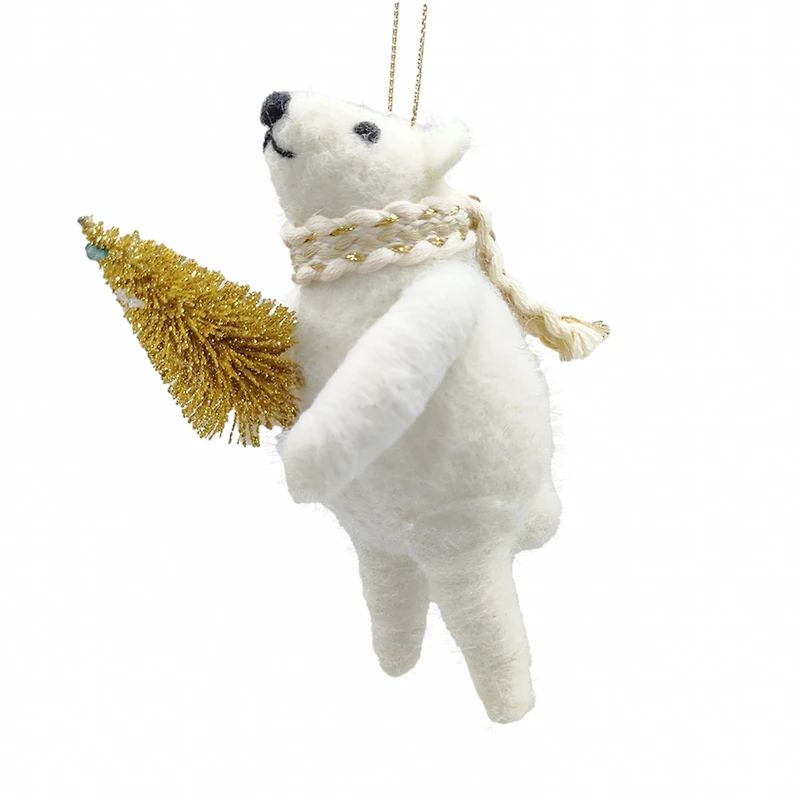 Polar bear ornament - Christmas tree