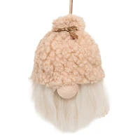 Santa Claus Ornament - Beige Beanie