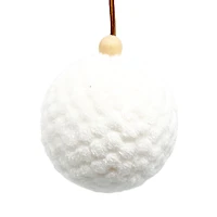 Christmas ball - White fur