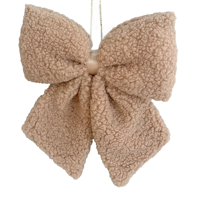Grande boucle en sherpa - Brune
