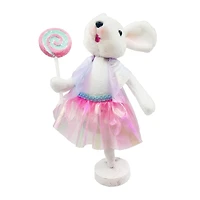 Standing mouse - Skirt and lollipop