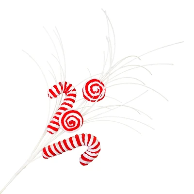 Candy cane bouquet