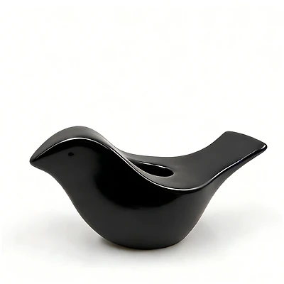 Porte-lampion noir - Oiselet