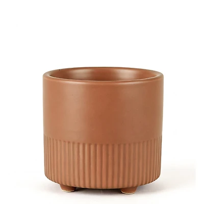 Petit cache-pot caramel café - Moderna