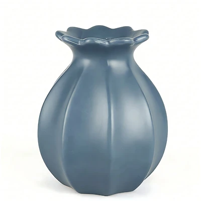 Vase bleu mirage - Flora
