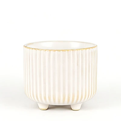 Pot with foot - Ribbon