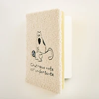 Bouclé wool notebook - Cat