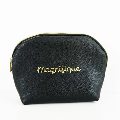 Trousse en cuir vegan - Magnifique