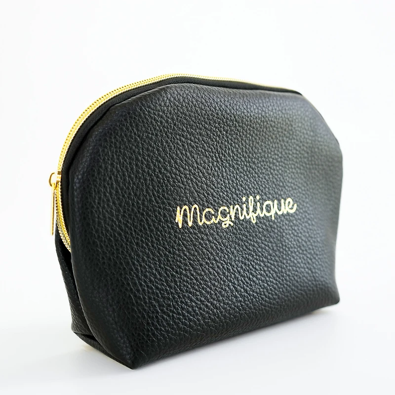 Vegan leather pouch - Elegant