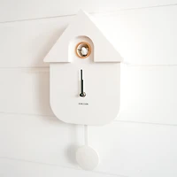 Horloge coucou - Blanche