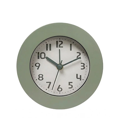 Réveil matin vert sauge