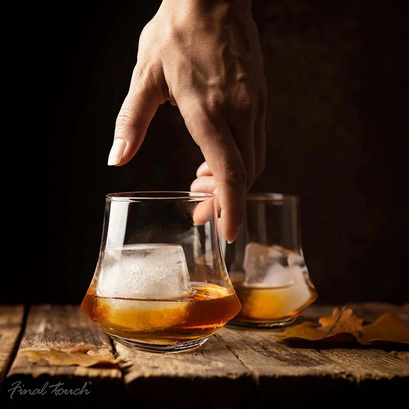 Rotating glass set (2) - Revolve