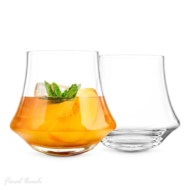 Rotating glass set (2) - Revolve