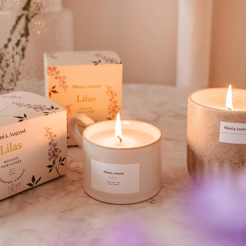 Reusable candle - Lilac